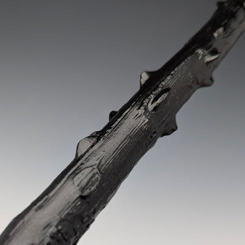 英国ヴィンテージ 紳士用 L字ハンドル ブランブルシャフト ステッキ 杖 91cm